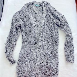 Medium weight sweater cardigan